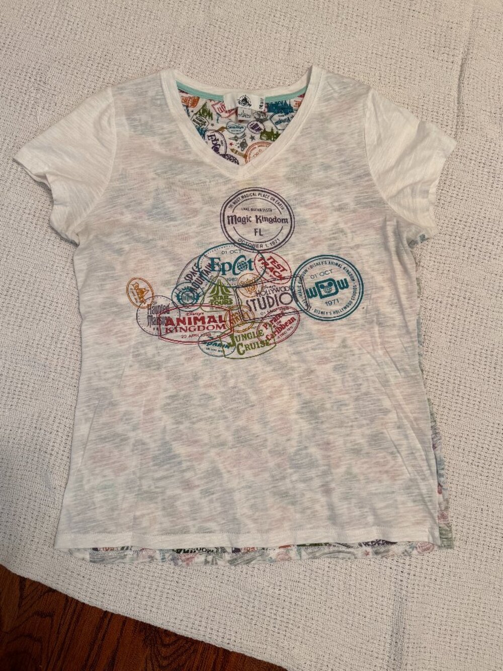 Disney shirt Women's Large (purchased at Disney World)